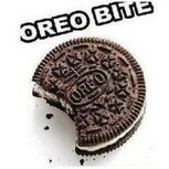 Bite and restore Oreo cookie