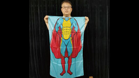 JL Magic Character silk Superman 35x45