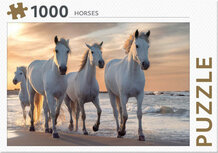 Rebo puzzel 1000 stukjes Paarden op het strand