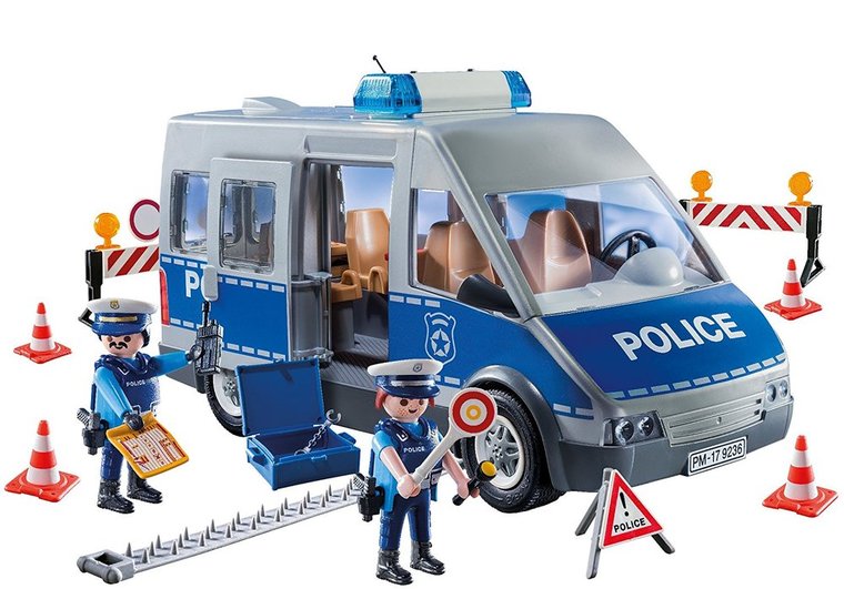 Voornaamwoord Sijpelen Foto Playmobil Politie met wegversperring - opkoopjes.nl