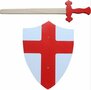 Houten-zwaard-met-schild-rood-of-blauw