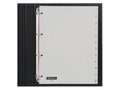 5-setjes-tabbladen-grijs-plastic-(PP)-12-tabs-A4-Merk:-Quantore